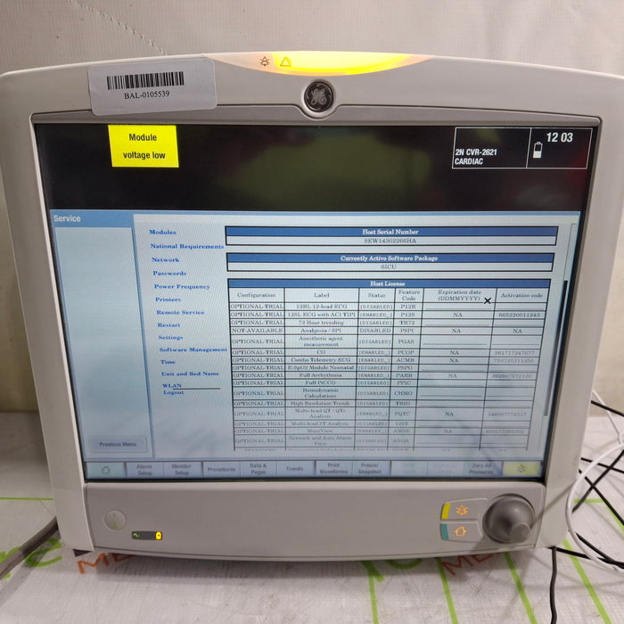 GE Healthcare GE Healthcare Carescape B650 Critical Care Patient Monitor Patient Monitors reLink Online