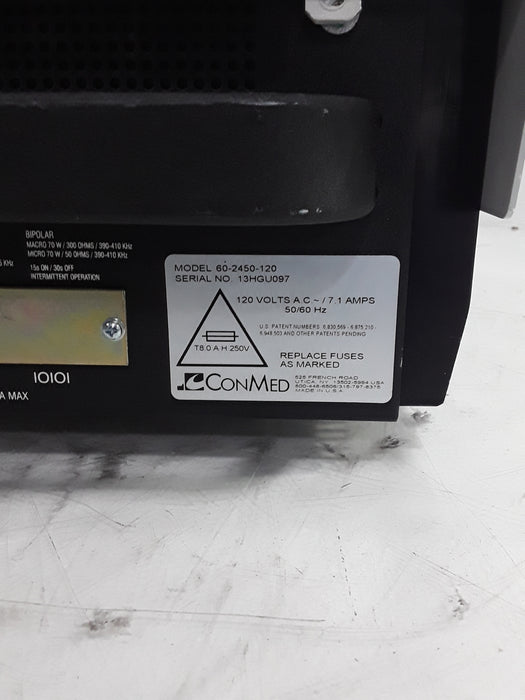 ConMed ConMed System 2450 Electrosurgical Unit Electrosurgical Units reLink Online