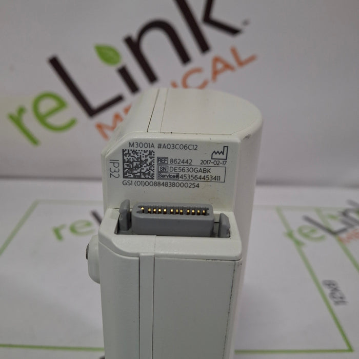 Philips M3001A-A03C06C12 Masimo SpO2, NIBP, 12 lead ECG, Temp, IBP MMS Module