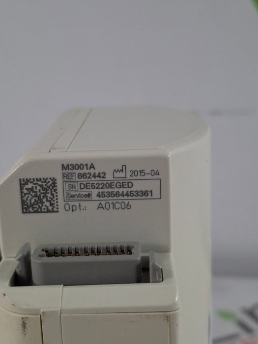 Philips M3001A-A01C06 Fast SpO2, NIBP, ECG, Temp, IBP MMS Module