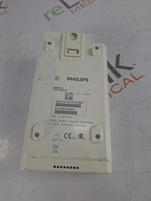 Philips M3001A-A01C06 Fast SpO2, NIBP, ECG, Temp, IBP MMS Module