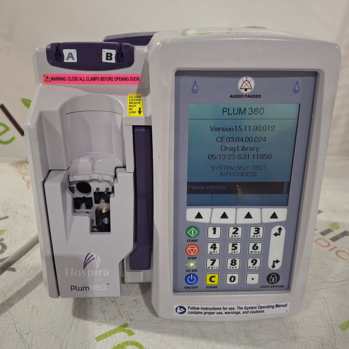 Hospira Hospira / ICU Medical Plum 360 Infusion Pump Infusion Pump reLink Online