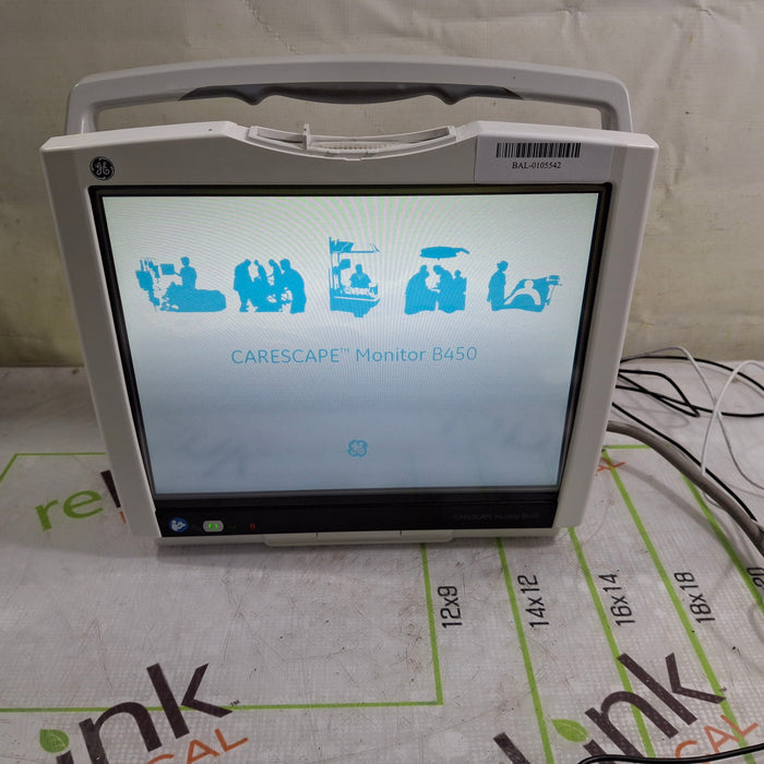 GE Healthcare GE Healthcare Carescape B450 Critical Care Patient Monitor Patient Monitors reLink Online