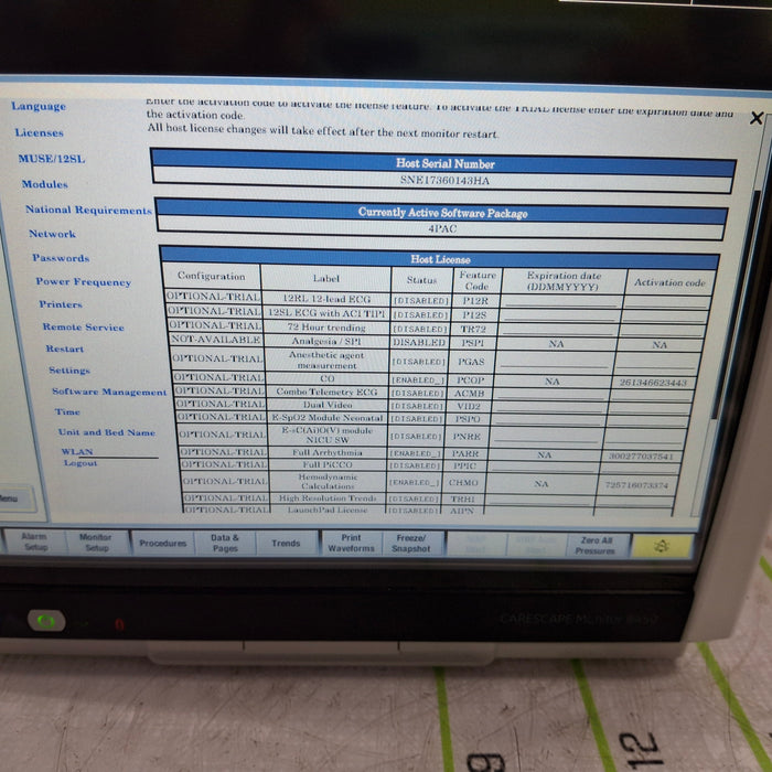 GE Healthcare GE Healthcare Carescape B450 Critical Care Patient Monitor Patient Monitors reLink Online