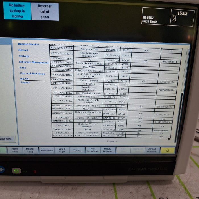 GE Healthcare GE Healthcare Carescape B450 Critical Care Patient Monitor Patient Monitors reLink Online