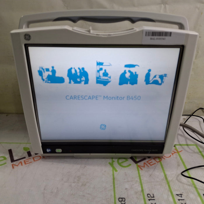 GE Healthcare GE Healthcare Carescape B450 Critical Care Patient Monitor Patient Monitors reLink Online