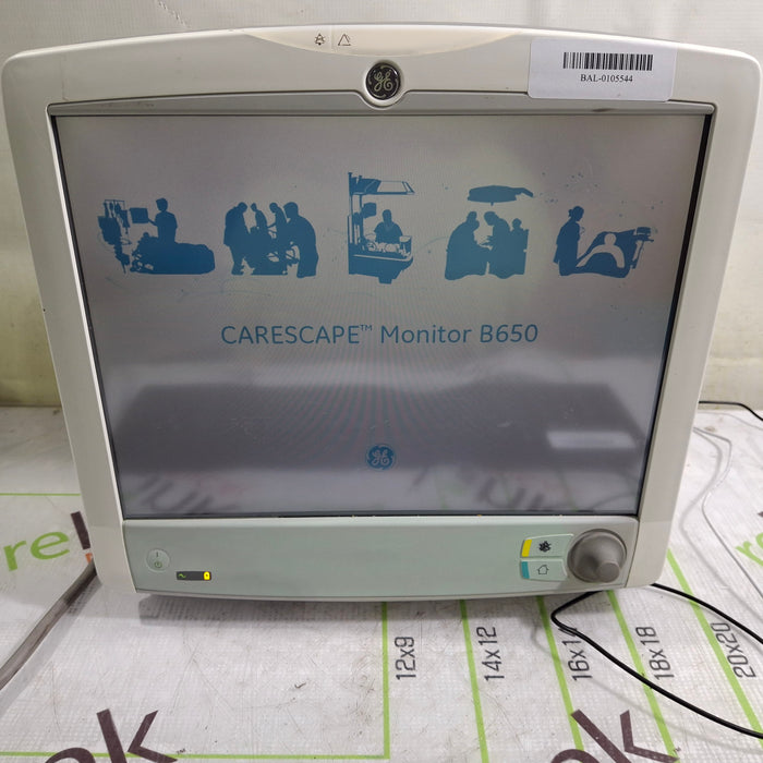 GE Healthcare GE Healthcare Carescape B650 Critical Care Patient Monitor Patient Monitors reLink Online
