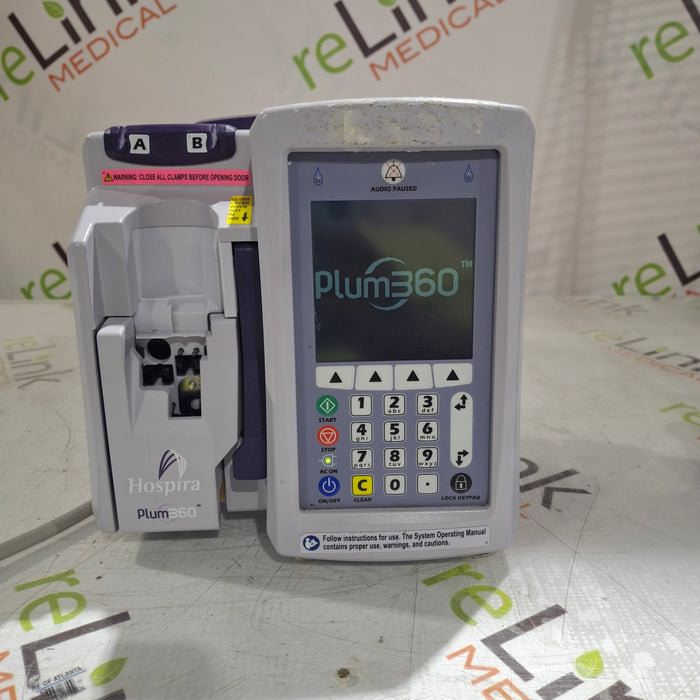 Hospira Hospira / ICU Medical Plum 360 Infusion Pump Infusion Pump reLink Online