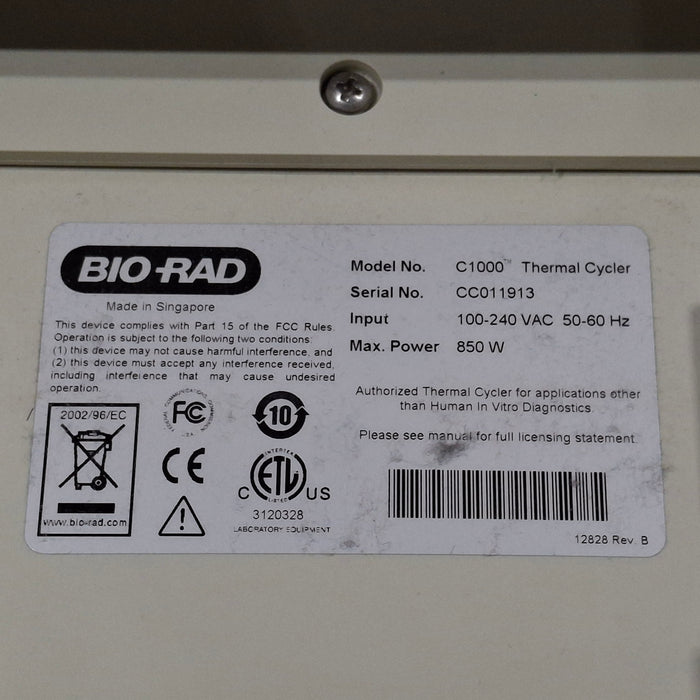 Bio-Rad C1000 Thermal Cycler