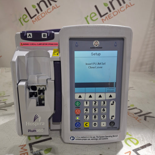 Hospira Hospira / ICU Medical Plum 360 Infusion Pump Infusion Pump reLink Online