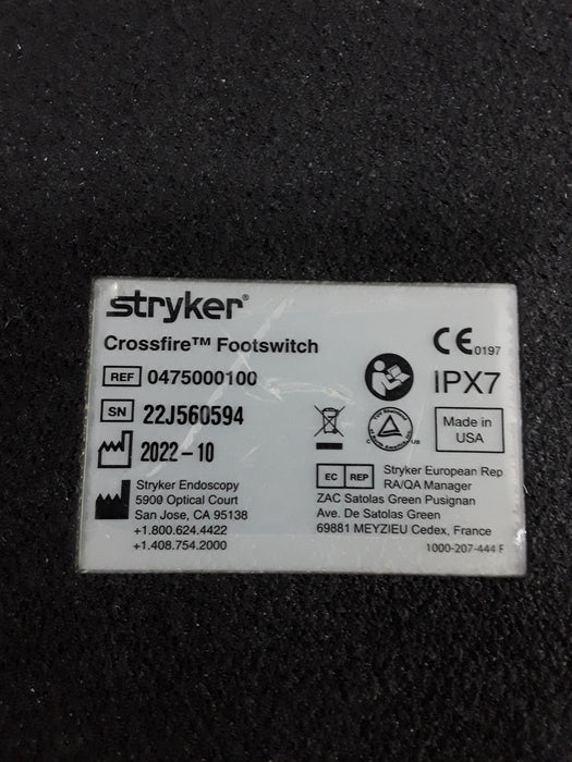 Stryker Crossfire Footswitch