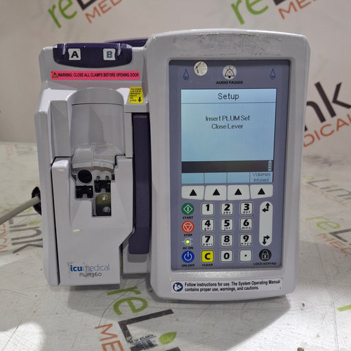 Hospira Hospira / ICU Medical Plum 360 Infusion Pump Infusion Pump reLink Online