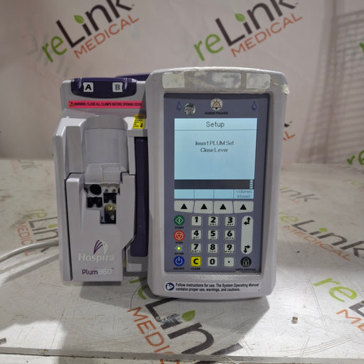 Hospira Hospira / ICU Medical Plum 360 Infusion Pump Infusion Pump reLink Online
