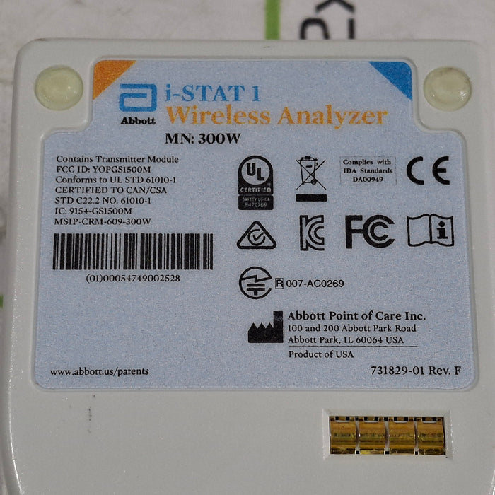 Abbott Abbott i-Stat 1 300W Wireless Blood Analyzer Clinical Lab reLink Online