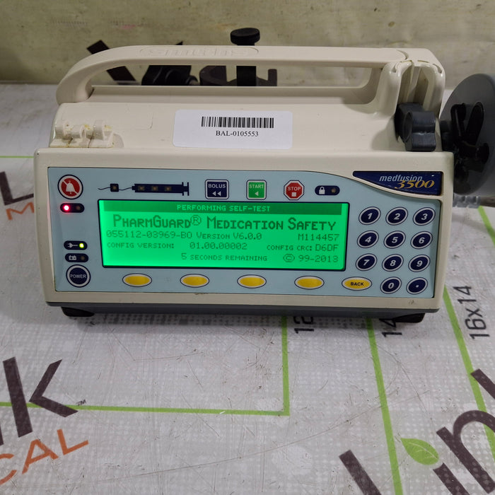 Smiths Medical Smiths Medical Medfusion 3500 Version 6 Syringe Infusion Pump Infusion Pump reLink Online