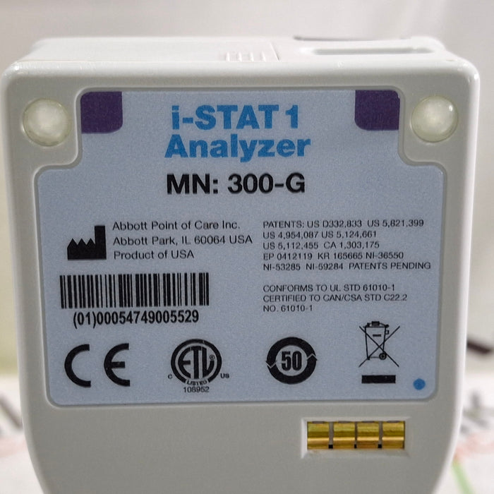 Abbott Abbott i-Stat 1 300G Wireless Blood Analyzer Clinical Lab reLink Online