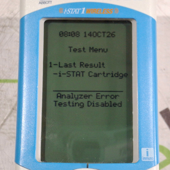 Abbott i-Stat 1 300W Wireless Blood Analyzer