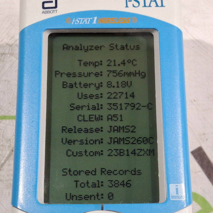 Abbott i-Stat 1 300W Wireless Blood Analyzer