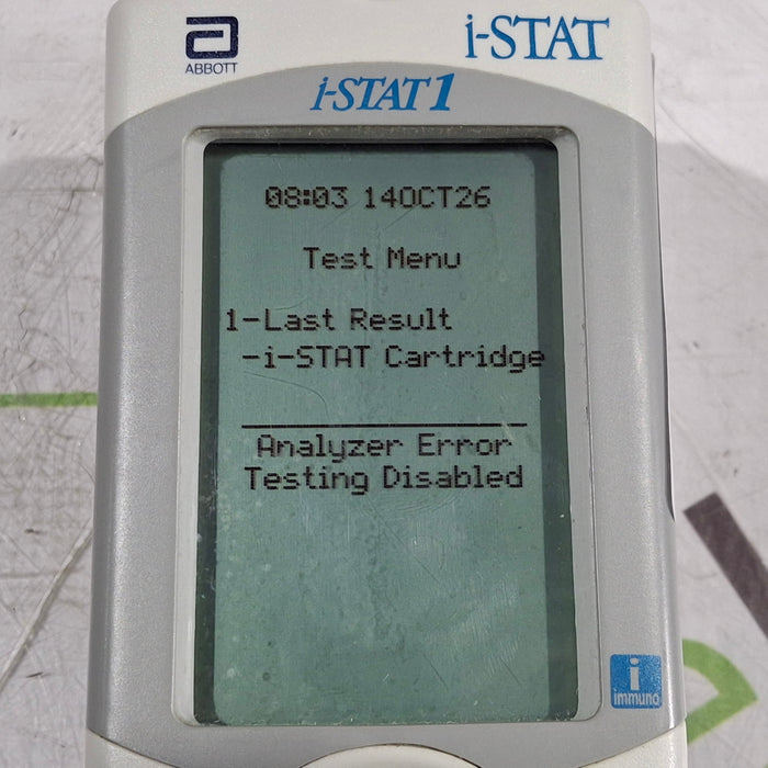 Abbott Abbott i-Stat 1 300G Wireless Blood Analyzer Clinical Lab reLink Online