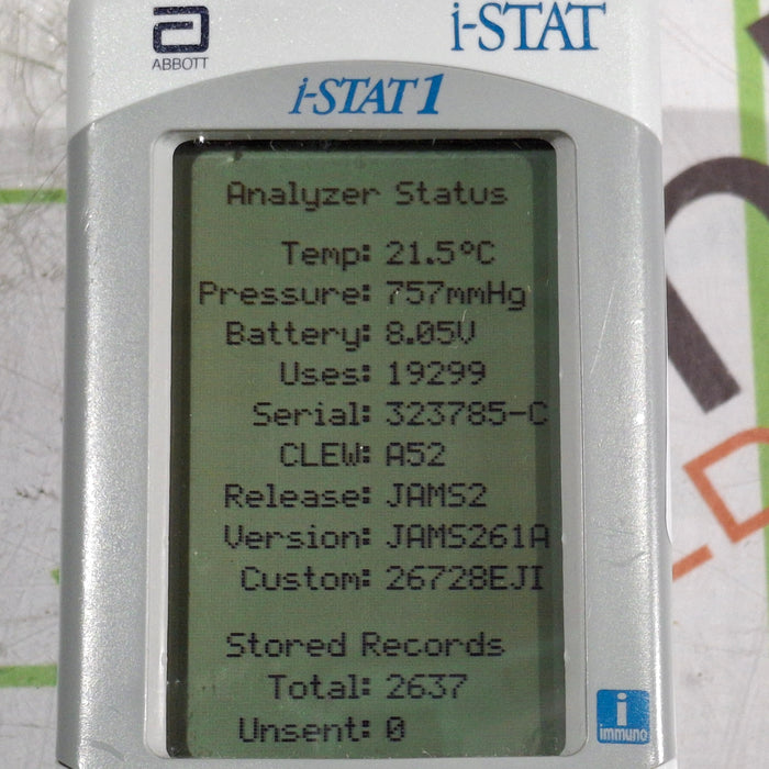 Abbott i-Stat 1 300G Wireless Blood Analyzer