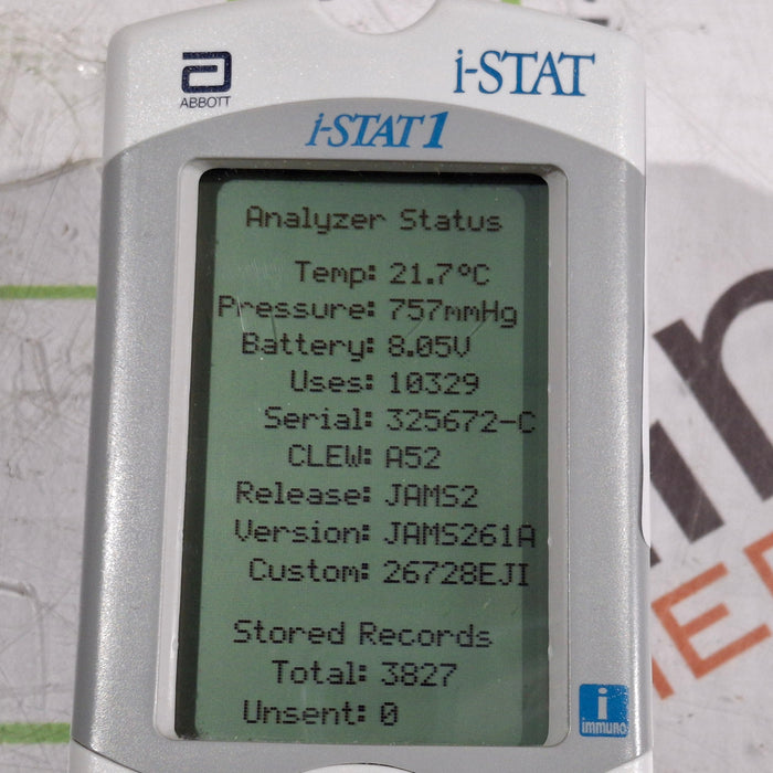 Abbott i-Stat 1 300G Wireless Blood Analyzer