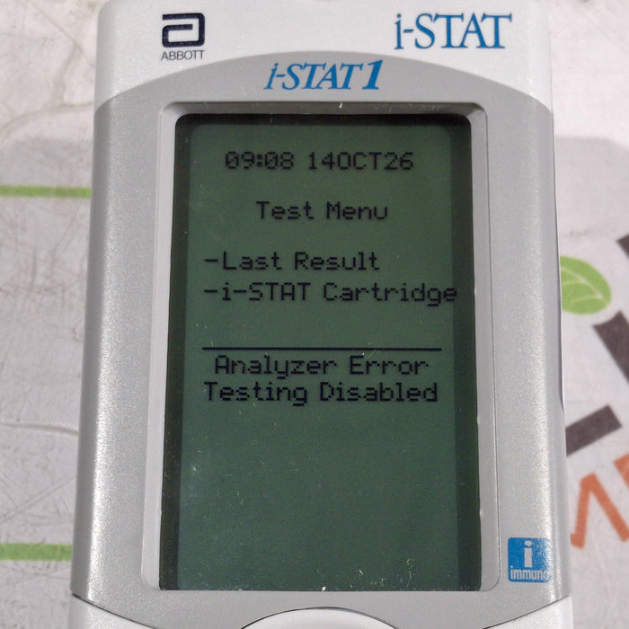 Abbott i-Stat 1 300G Wireless Blood Analyzer
