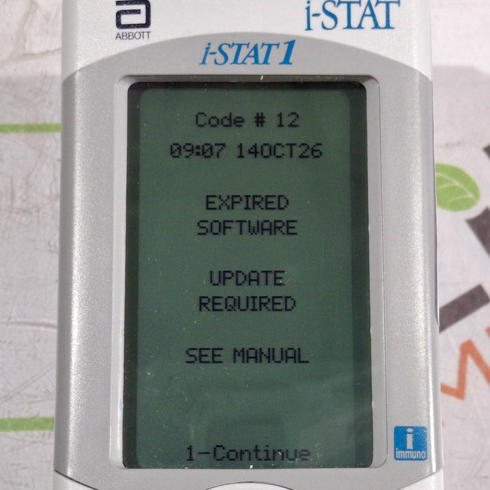 Abbott i-Stat 1 300G Wireless Blood Analyzer