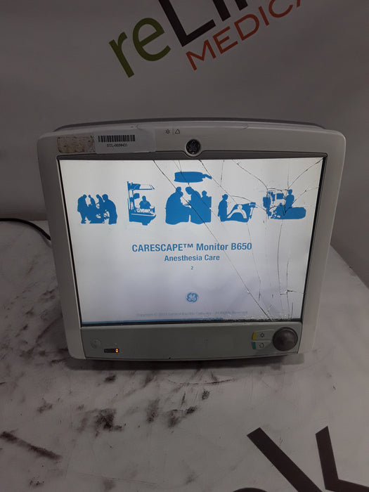 GE Healthcare GE Healthcare Carescape B650 Anesthesia Care Patient Monitor Patient Monitors reLink Online