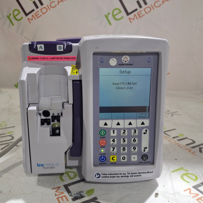 Hospira / ICU Medical Plum 360 Infusion Pump