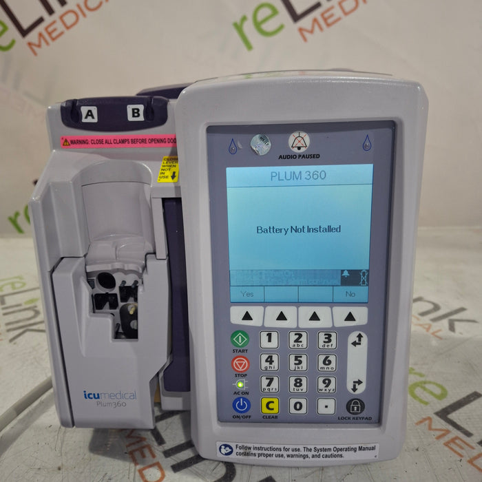 Hospira / ICU Medical Plum 360 Infusion Pump
