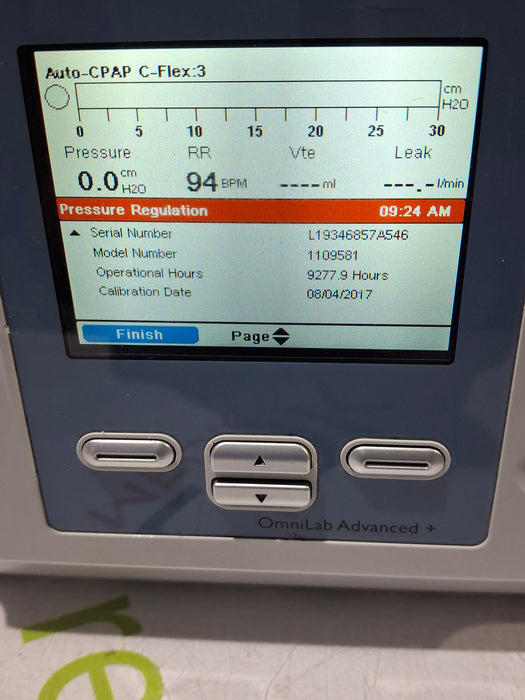 Philips Respironics OmniLab Advanced + System One Ventilator