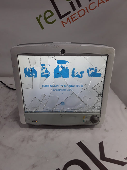 GE Healthcare Carescape B650 Anesthesia Care Patient Monitor