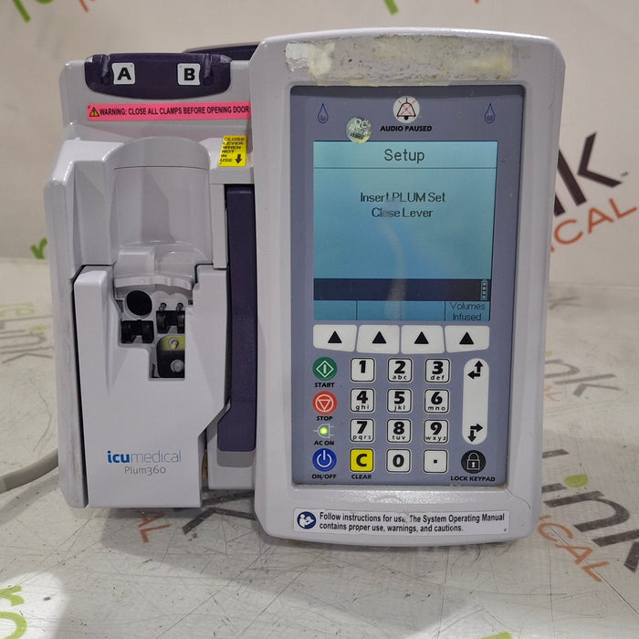 Hospira Hospira / ICU Medical Plum 360 Infusion Pump Infusion Pump reLink Online