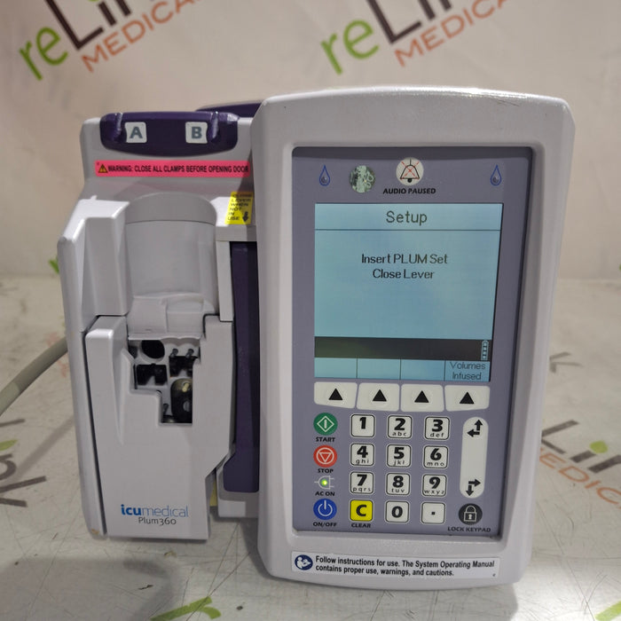 Hospira Hospira / ICU Medical Plum 360 Infusion Pump Infusion Pump reLink Online