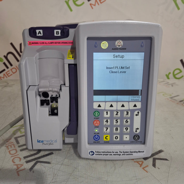Hospira / ICU Medical Plum 360 Infusion Pump