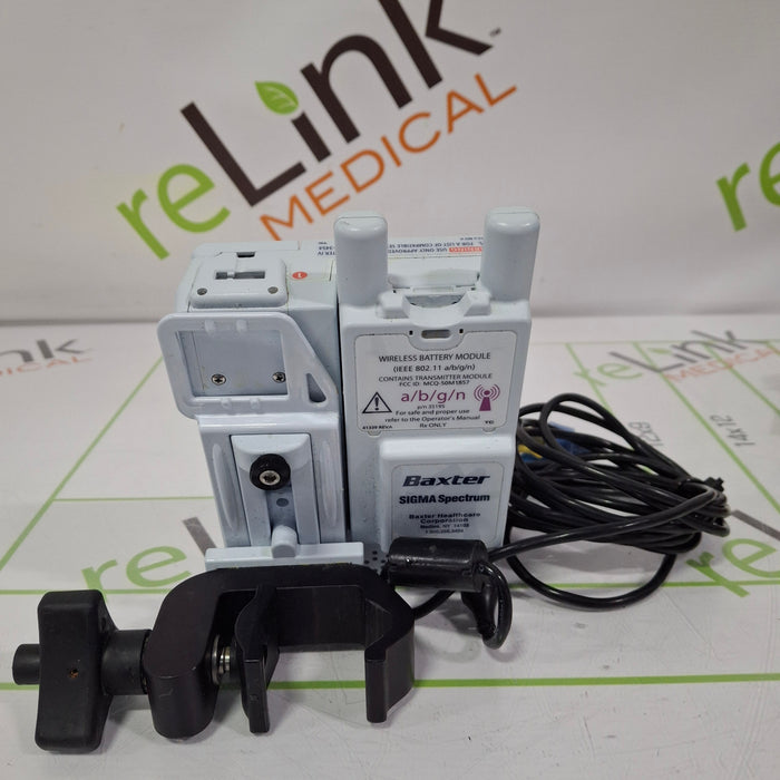 Baxter Sigma Spectrum 8.00.03 w/ A/B/G/N Battery Infusion Pump