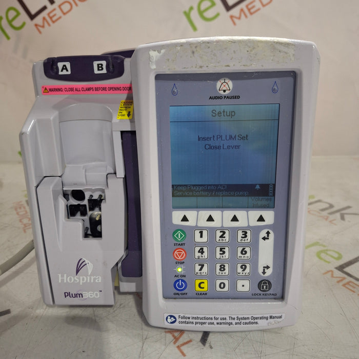 Hospira / ICU Medical Plum 360 Infusion Pump