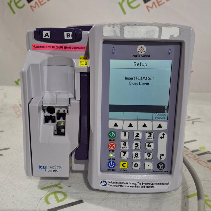 Hospira / ICU Medical Plum 360 Infusion Pump