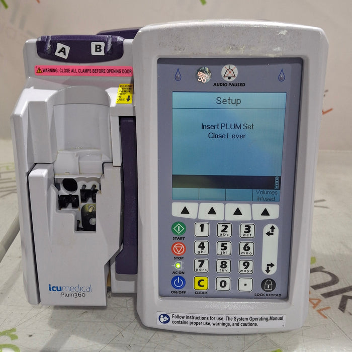 Hospira / ICU Medical Plum 360 Infusion Pump
