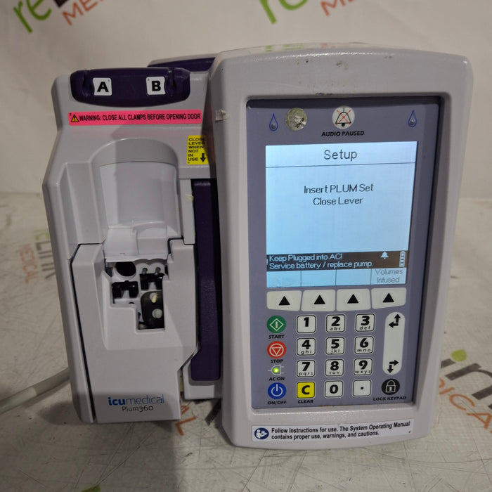 Hospira / ICU Medical Plum 360 Infusion Pump