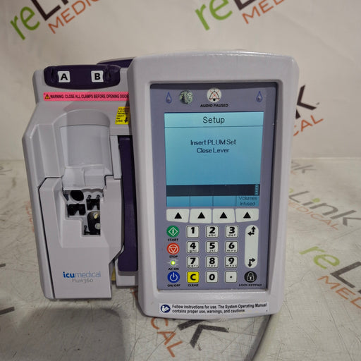 Hospira Hospira / ICU Medical Plum 360 Infusion Pump Infusion Pump reLink Online