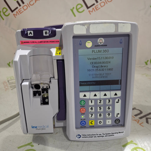 Hospira Hospira / ICU Medical Plum 360 Infusion Pump Infusion Pump reLink Online