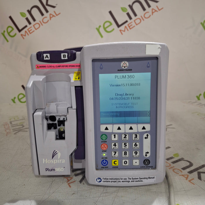 Hospira Hospira / ICU Medical Plum 360 Infusion Pump Infusion Pump reLink Online