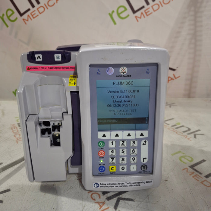 Hospira Hospira / ICU Medical Plum 360 Infusion Pump Infusion Pump reLink Online