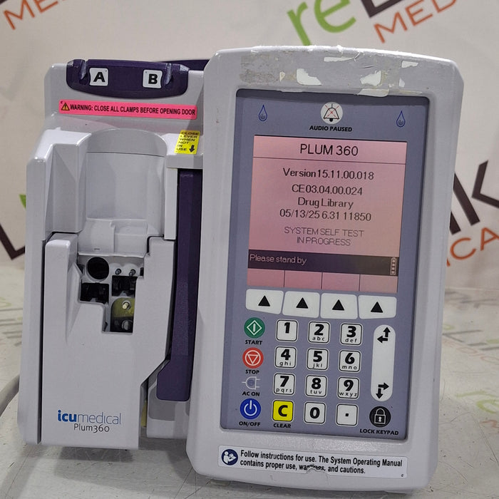 Hospira / ICU Medical Plum 360 Infusion Pump