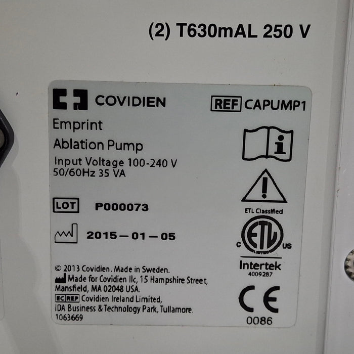Covidien Emprint Ablation Pump