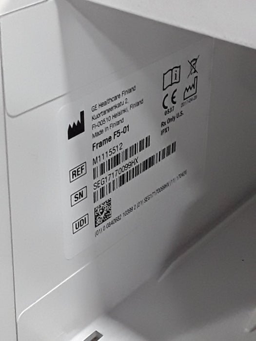 GE Healthcare F5-01 Carescape Module Frame