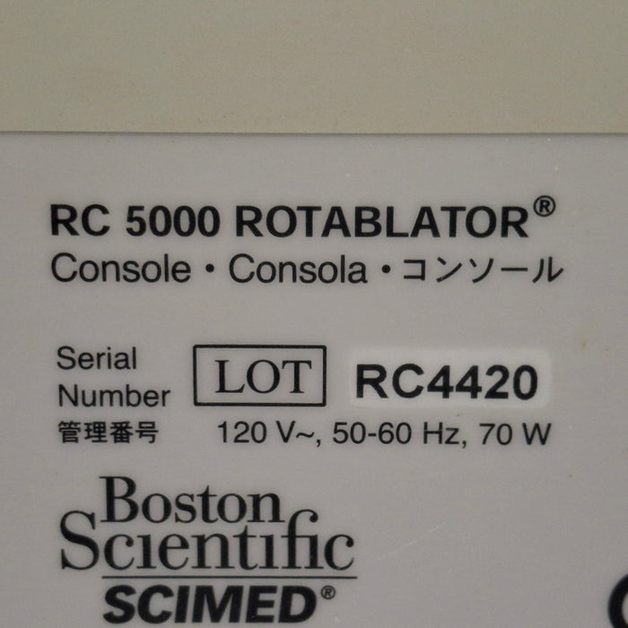 Boston Scientific RC 5000 Rotablator
