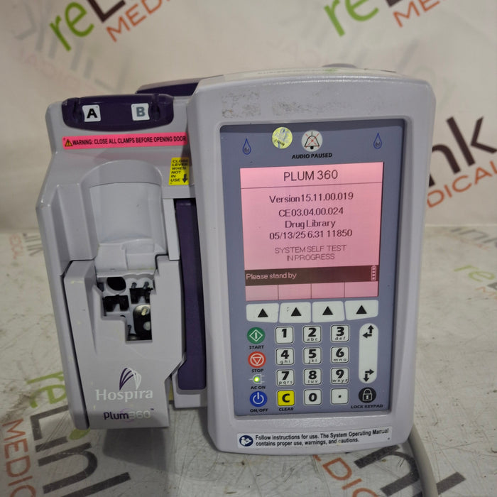 Hospira / ICU Medical Plum 360 Infusion Pump