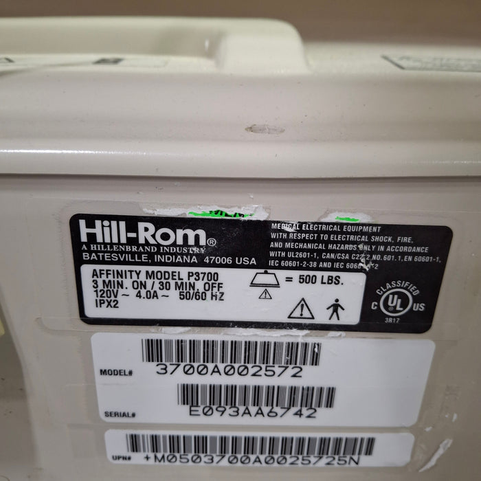 Hill-Rom Affinity 3 Patient Birthing Bed
